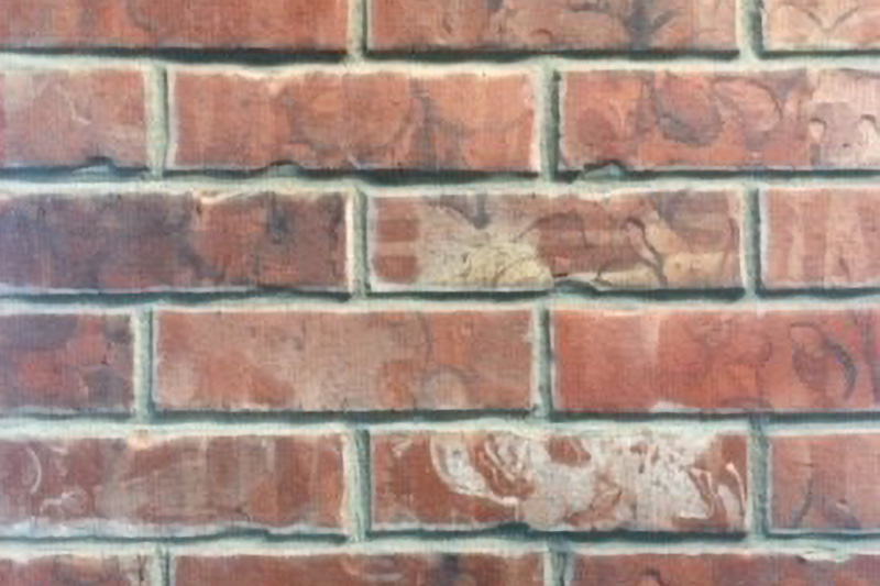 Old Red Blend Wirecut, Wall Thin Brick Veneer